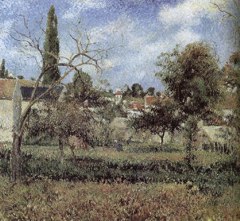 Camille Pissarro garden